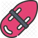 Lifeguard Board Ocean Icon