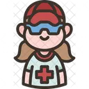 Lifeguard Rescue Security Icon
