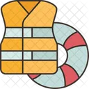 Lifeguard Rescue Safety Icon