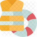 Lifeguard Rescue Safety Icon