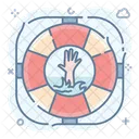 Lifesaver Lifeguard Life Ring Icon