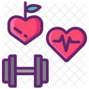 Lifestyle Fitness Exercise Icon