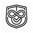 Lifetime Warranty Durability Icon