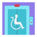 Lift Accessible Wheelchair Icon