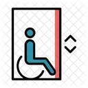 Lift Elevator Wheelchair Icon