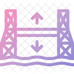 Lift bridge  Icon
