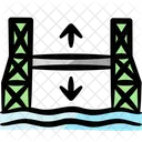 Lift Bridge Bridge River Icon