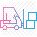 Lift Truck Forklift Vehicle アイコン