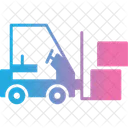 Lift Truck Forklift Vehicle アイコン