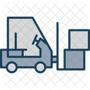 Lift Truck Forklift Vehicle アイコン