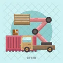 Lifter Container Transport Icon