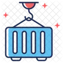 Lifting Container Cargo Consignment Icon