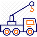 Lifting Crane Truck Vehicle Transport Icon