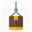 Lifting Delivery Parcel  Icon