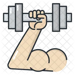 Lifting Dumbbell  Icon