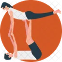 Partners Gyming Exercise Icon