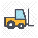 Lifting Truck Forklift Lifting Icon