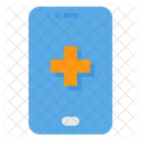 Smartphone Chamada De Emergencia Medico Ícone