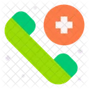 Chamada De Emergencia Emergencia Medico Ícone