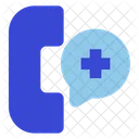 Chamada De Emergencia Chamada Hospital Ícone