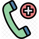 Chamada De Emergencia Hospital Emergencia Ícone