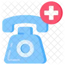 Chamada De Emergencia Telefone Medico Ícone