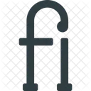 Ligature Font Type Icon