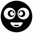 Sonrie Ligeramente Emoji Feliz Emoticono Icono