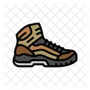 Botas Ligeras De Senderismo Icono