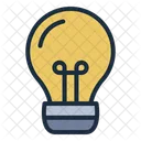 Light Bulb Electronic Icon