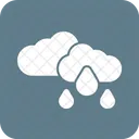 Light Rain Cloud Icon