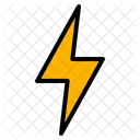 Weather Light Thunder Icon