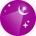 Light Moon Stars Icon