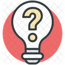 Light Bulb Question Icon