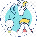 Light and noise sensitivity  Icon