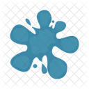 Light blue splash  Icon