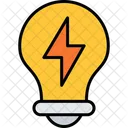 Light Bolt Bulb Light Icon