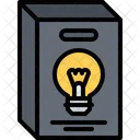 Light Bulb Box Icon