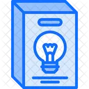 Light Bulb Box Icon