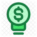 Finance Light Bulb Dollar Icon