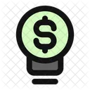 Finance Light Bulb Dollar Icon