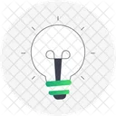 Light Bulb Ideas Inspiration Icon
