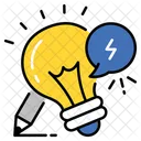 Light Bulb Idea Bulb Icon