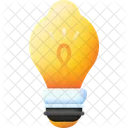 Light Bulb Idea Bulb Icon