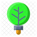 Light Bulb Ecology Icon