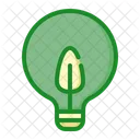 Light Bulb Ecology Nature Icon