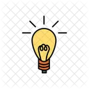 Light Bulb Idea Laboratory Icon