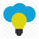 Light Bulb Connection Web Icon