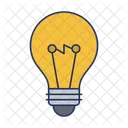 Light Bulb Electricity Illumination Icon