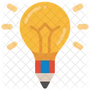 Light Bulb Idea Creative Icon